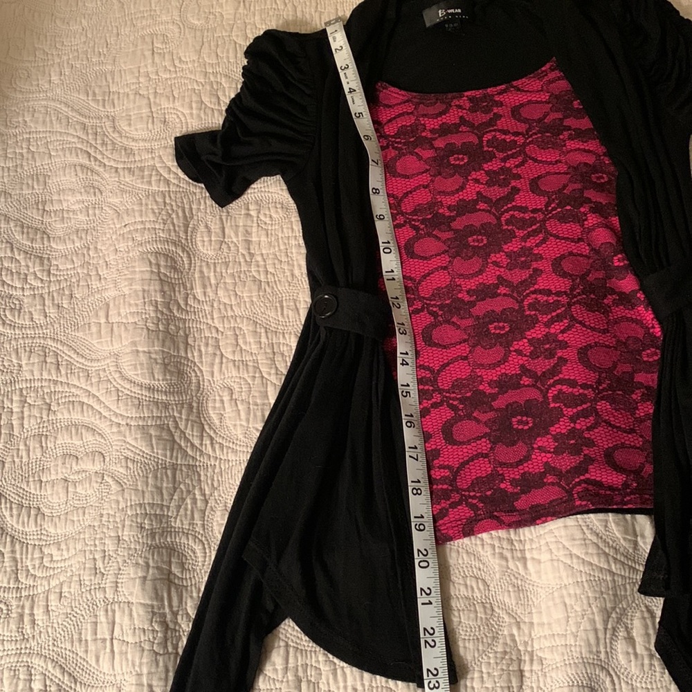 Girls B Wear drape top - Picture 6 of 6